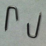 Uneven Leg Static Wire Staples with .001