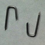 Uneven Leg Static Wire Staples with .001